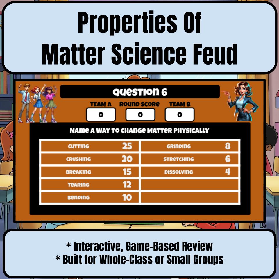 Properties Of Matter Science Feud Review CF0047