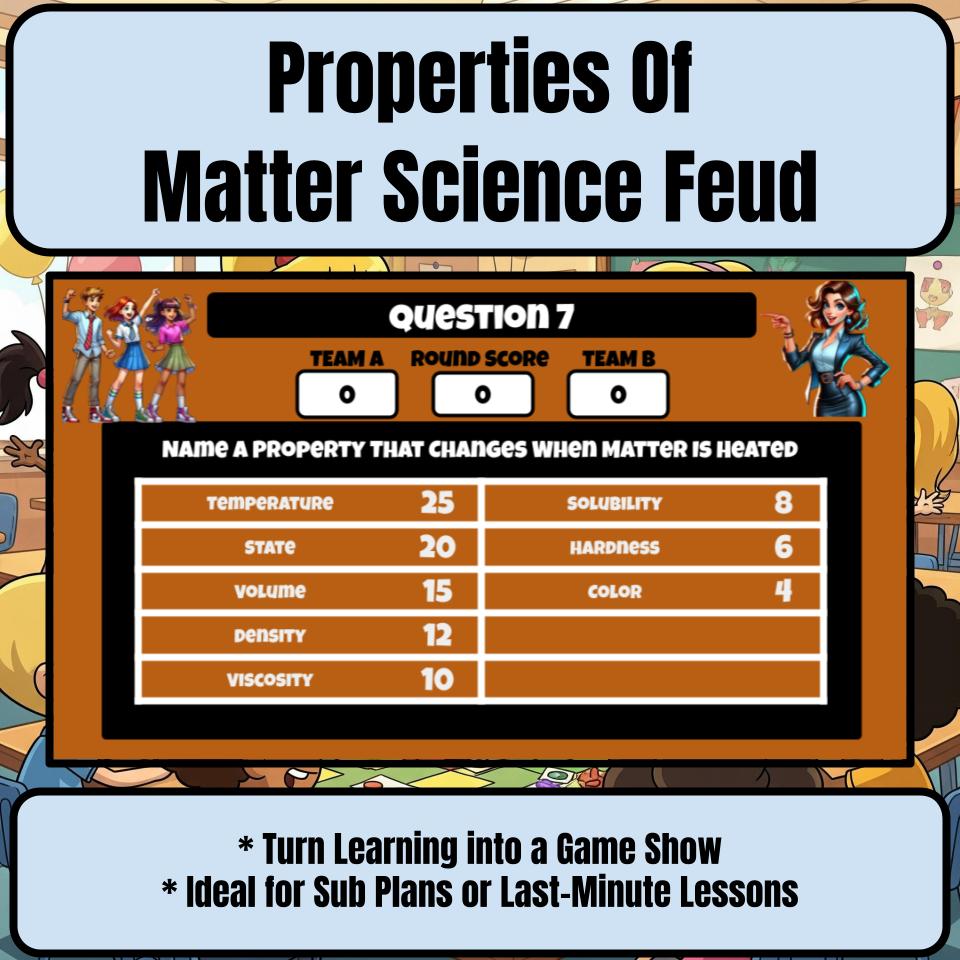 Properties Of Matter Science Feud Review CF0047