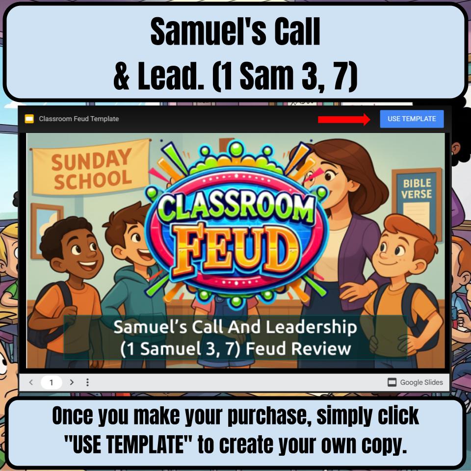 Samuel’s Call And Leadership (1 Samuel 3, 7) Feud Review BF0047