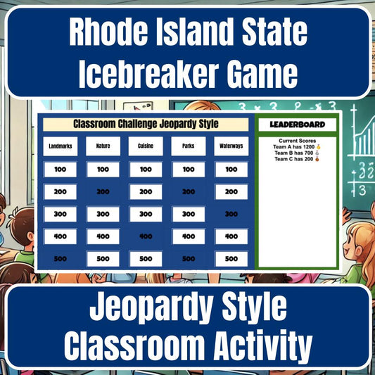 State of Rhode Island Jeopardy Game I0047