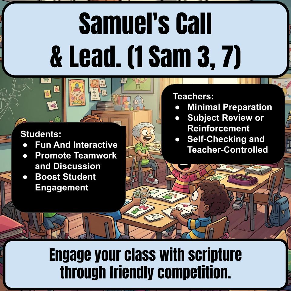 Samuel’s Call And Leadership (1 Samuel 3, 7) Feud Review BF0047