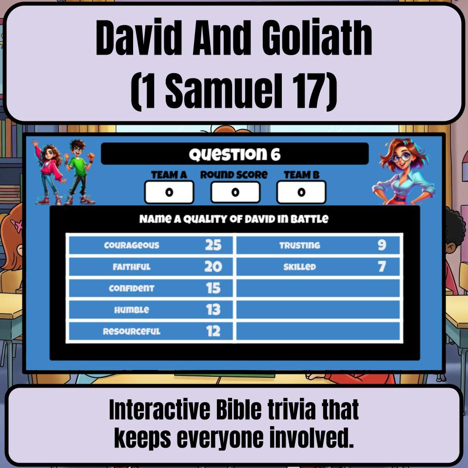 David And Goliath (1 Samuel 17) Feud Review BF0048