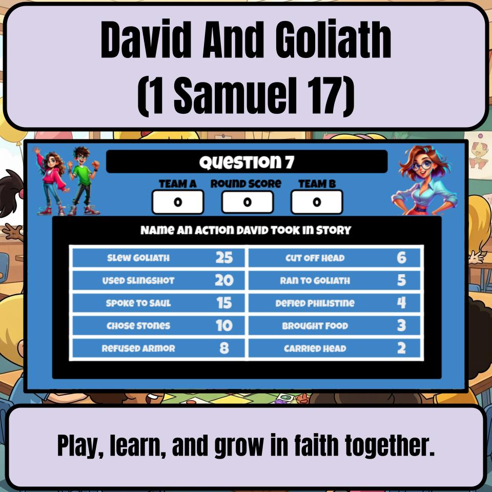 David And Goliath (1 Samuel 17) Feud Review BF0048