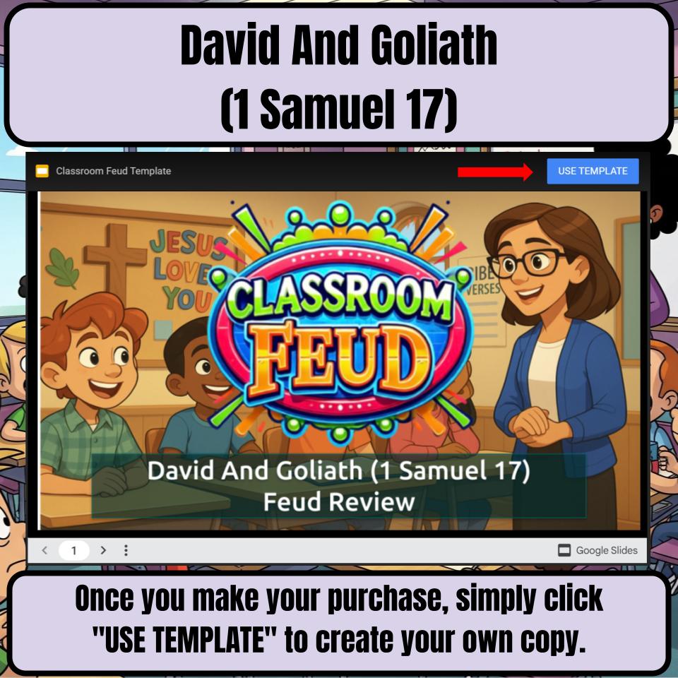 David And Goliath (1 Samuel 17) Feud Review BF0048