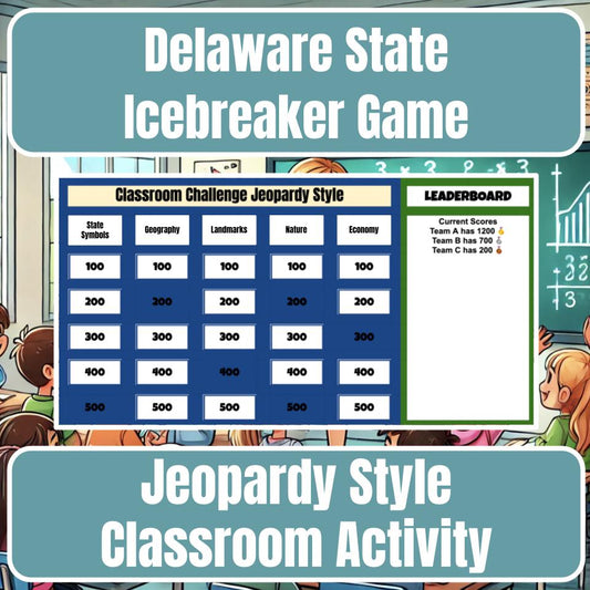 State of Delaware Jeopardy Game I0048