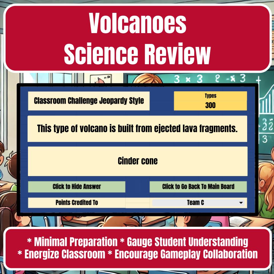 Volcanoes Jeopardy Science Review I0048