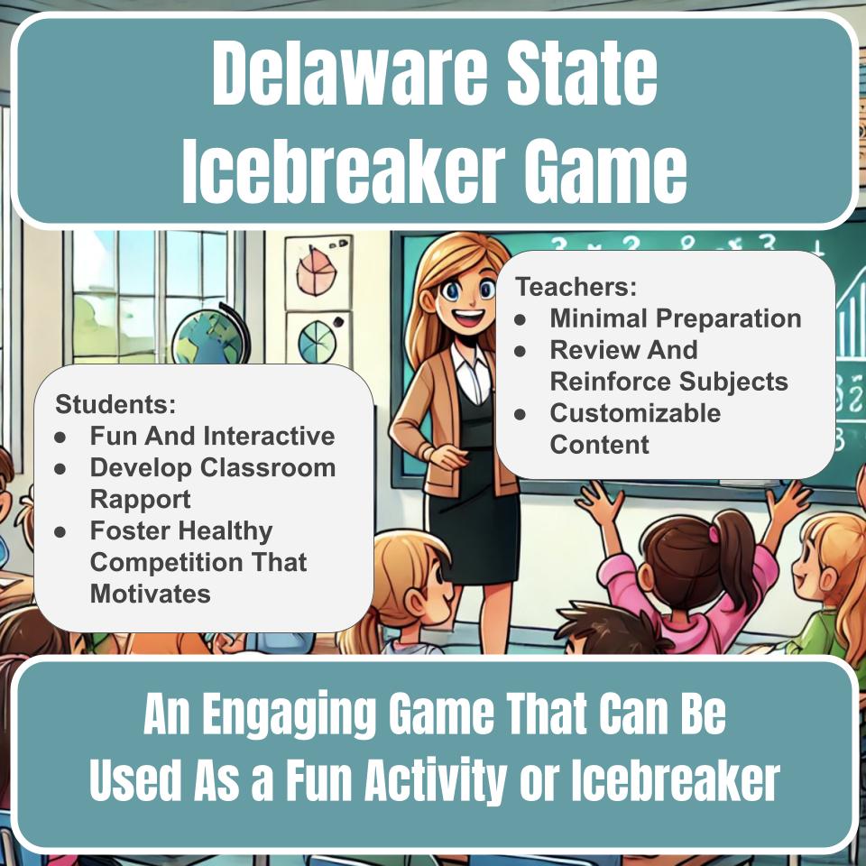 State of Delaware Jeopardy Game I0048