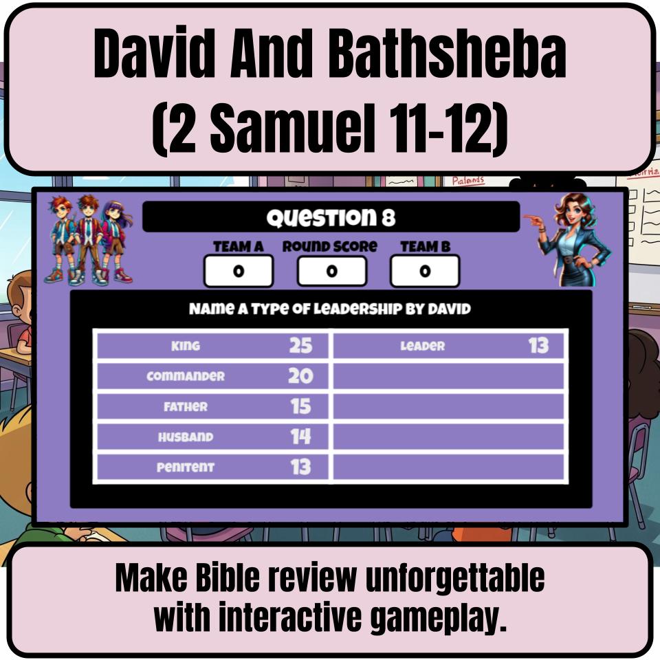 David And Bathsheba (2 Samuel 11-12) Feud Review BF0049
