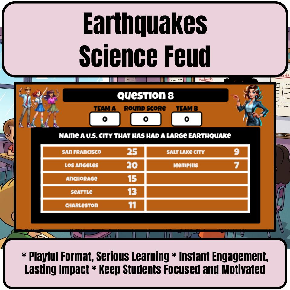 Earthquakes Science Feud Review CF0049