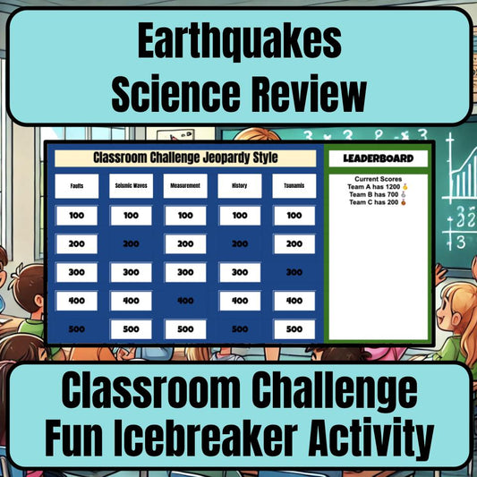 Earthquakes Jeopardy Science Review I0049