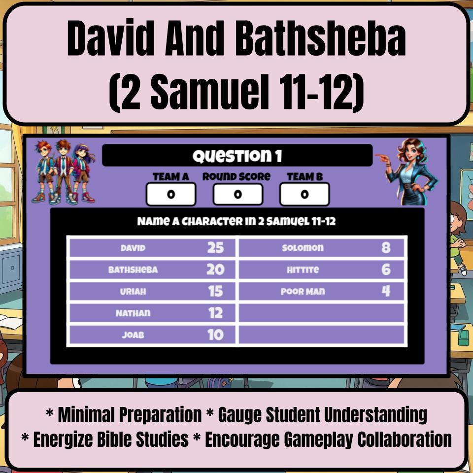 David And Bathsheba (2 Samuel 11-12) Feud Review BF0049