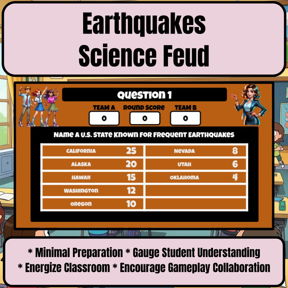 Earthquakes Science Feud Review CF0049