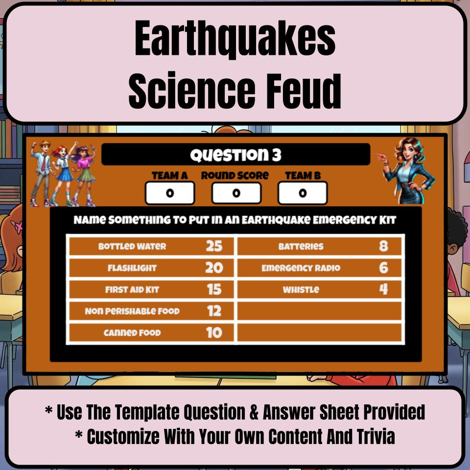 Earthquakes Science Feud Review CF0049