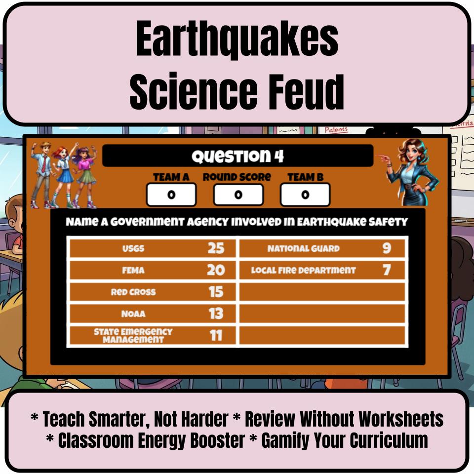 Earthquakes Science Feud Review CF0049