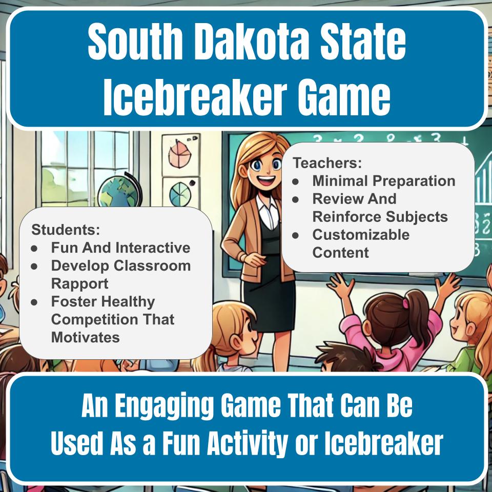 State of South Dakota Jeopardy Game I0049