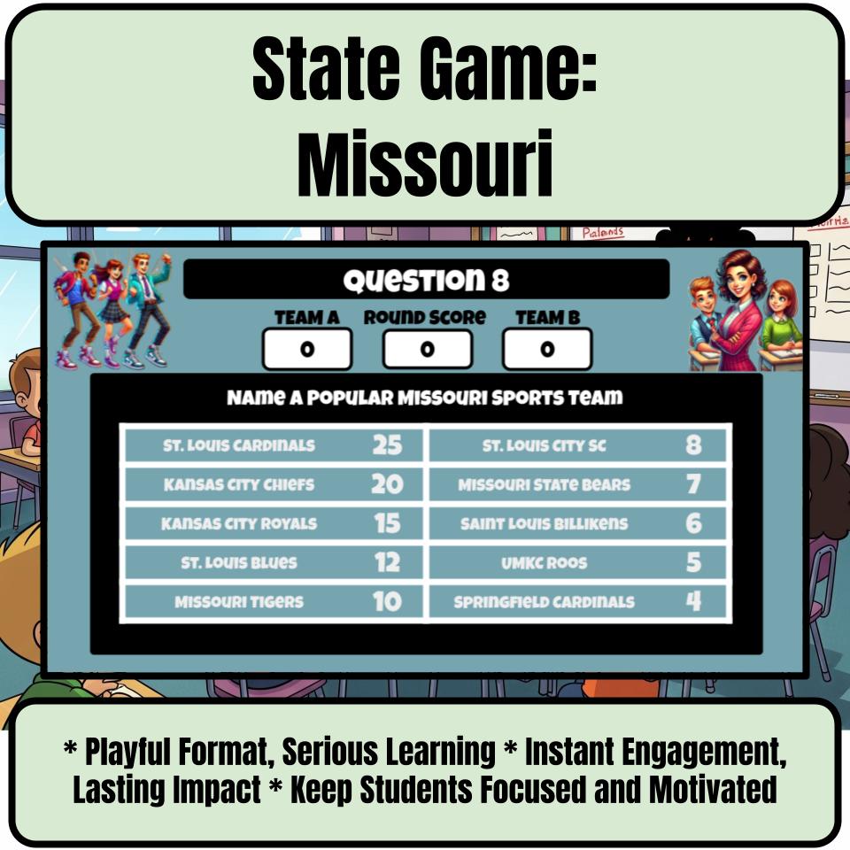 Missouri Social Studies Family Feud Review Game CF0005