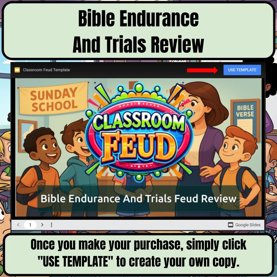 Bible Endurance And Trials Feud Review BF0005