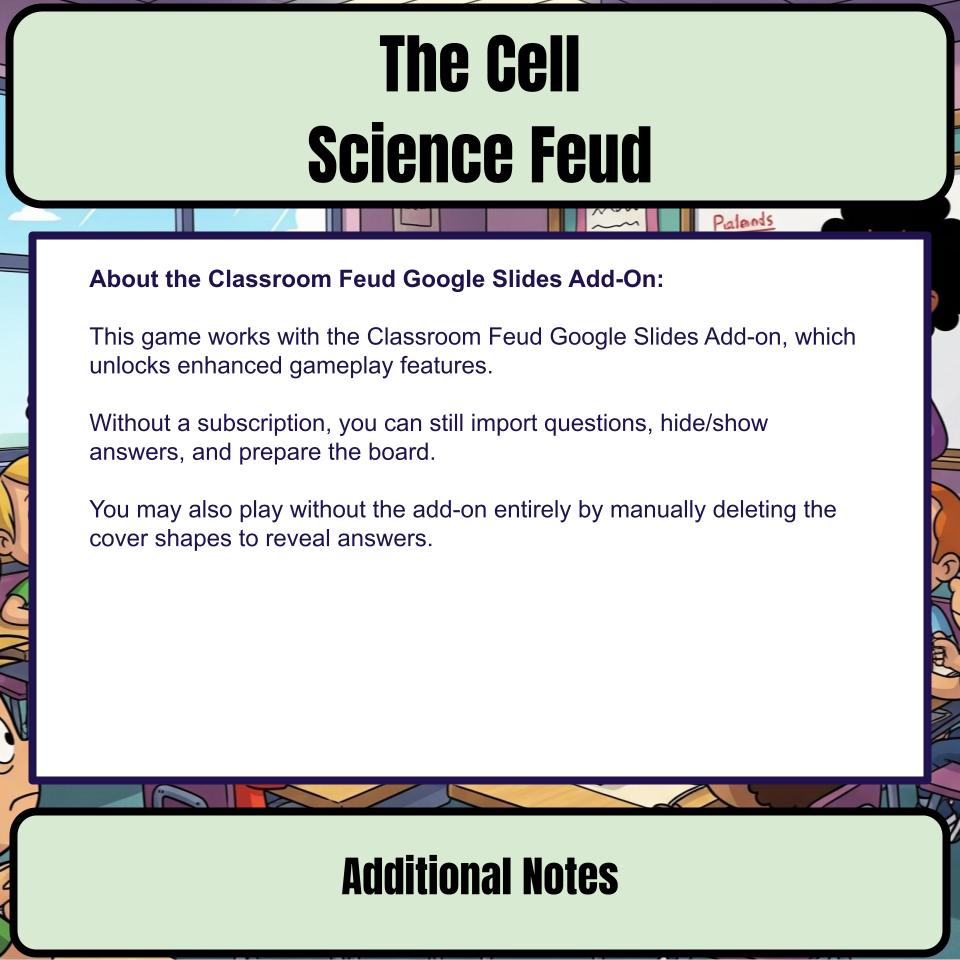 The Cell Science Feud Review CF0005