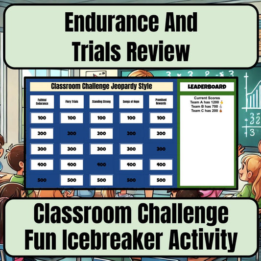 Endurance And Trials Jeopardy Bible B0005