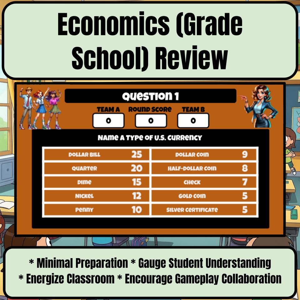 Economics (Grade School) Review Feud CF0005