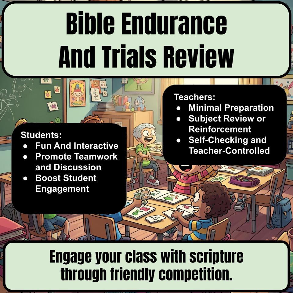 Bible Endurance And Trials Feud Review BF0005