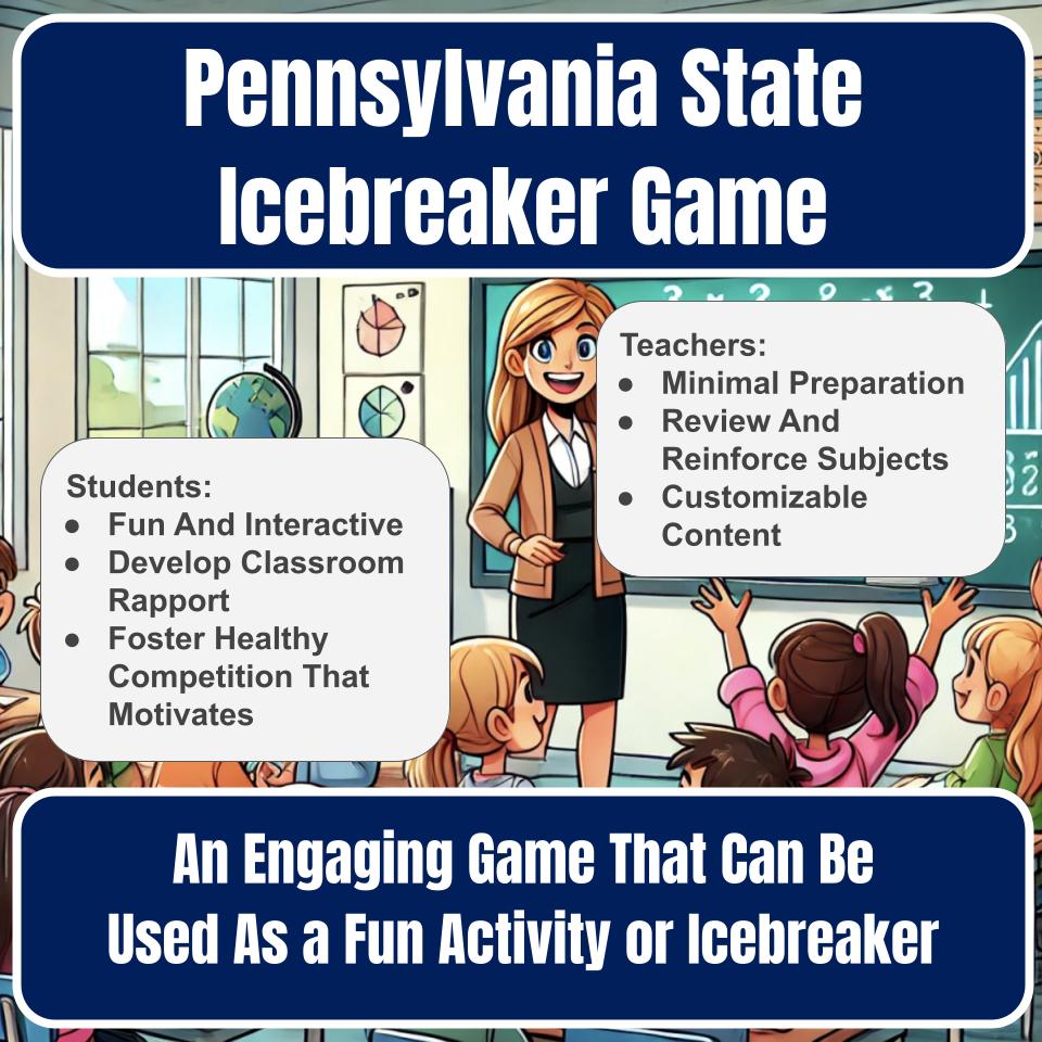 State of Pennsylvania Jeopardy Game I0005
