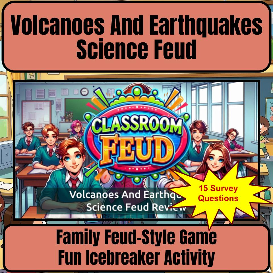 Volcanoes And Earthquakes Science Feud Review CF0050
