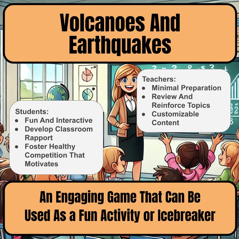 Volcanoes And Earthquakes Jeopardy Science Review I0050