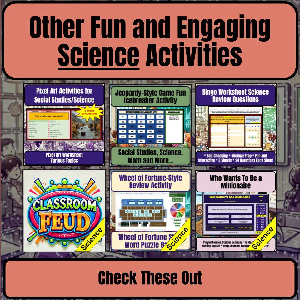 Volcanoes And Earthquakes Science Feud Review CF0050