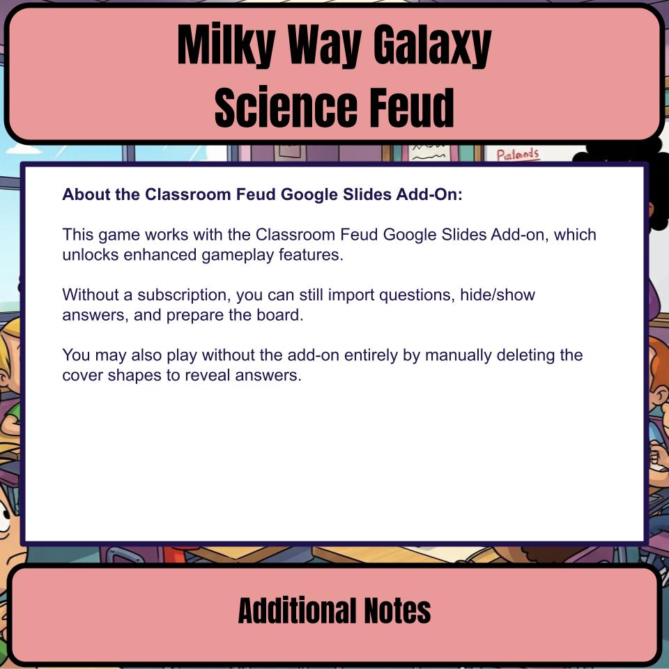 Milky Way Galaxy Science Feud Review CF0051