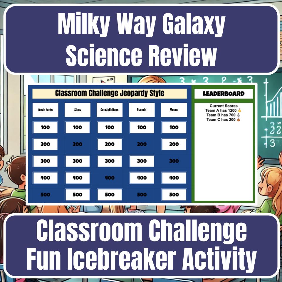 Milky Way Galaxy Jeopardy Science Review I0051