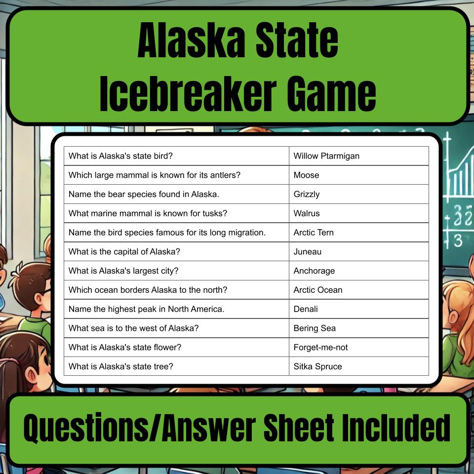State of Alaska Jeopardy Game I0051