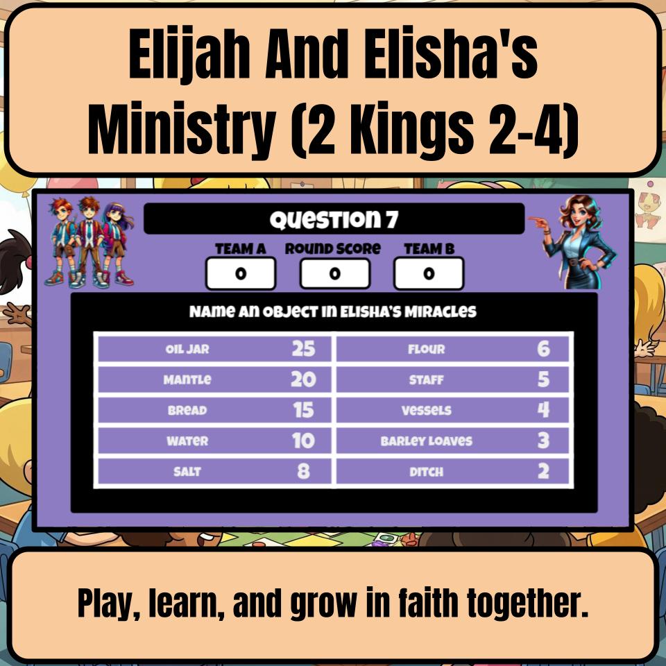 Elijah And Elisha’s Ministry (2 Kings 2-4) Feud Review BF0052