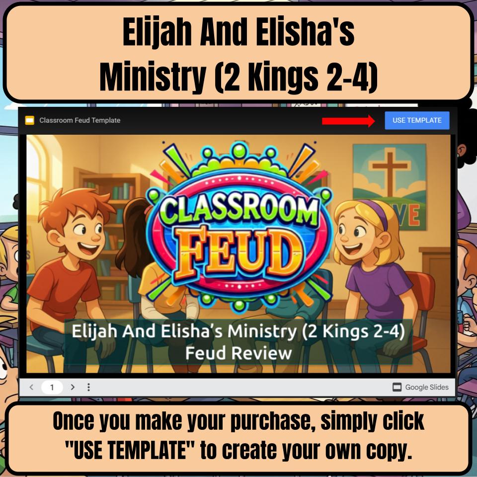 Elijah And Elisha’s Ministry (2 Kings 2-4) Feud Review BF0052