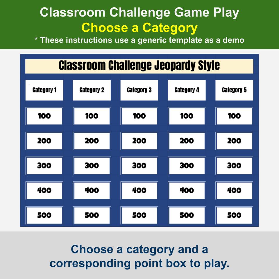 State of Vermont Jeopardy Game I0052