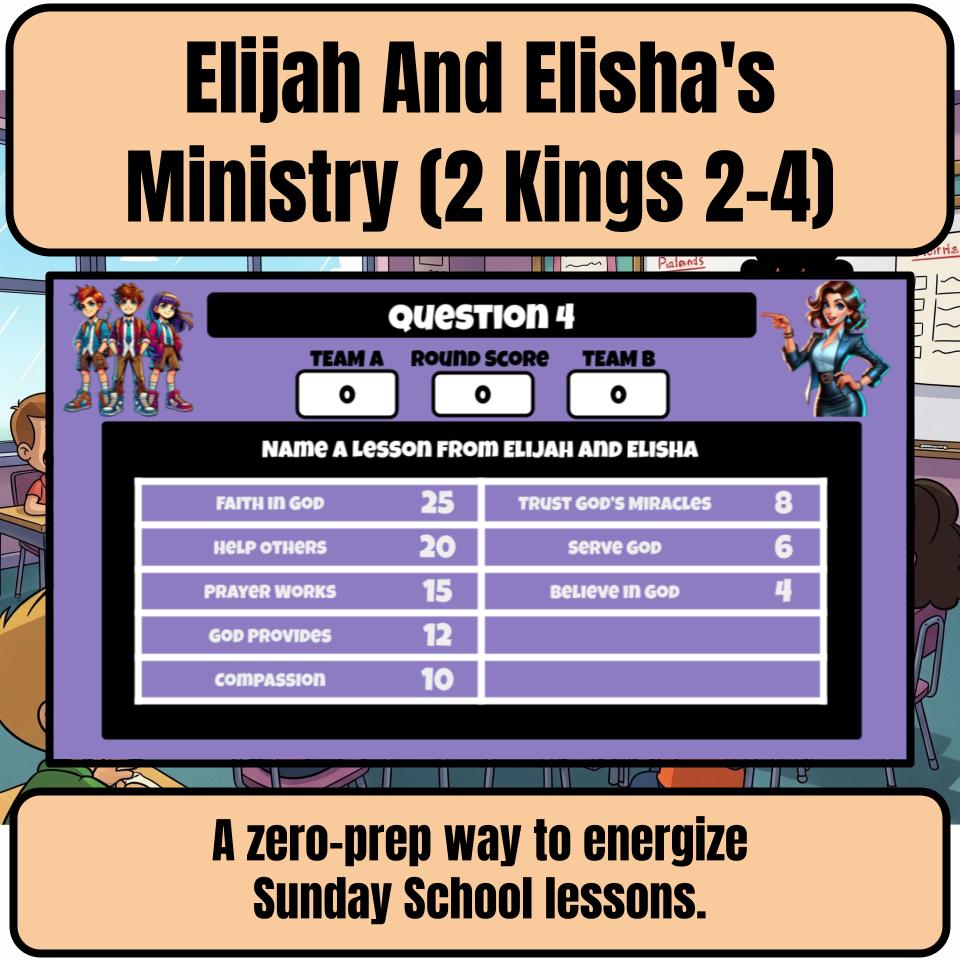 Elijah And Elisha’s Ministry (2 Kings 2-4) Feud Review BF0052
