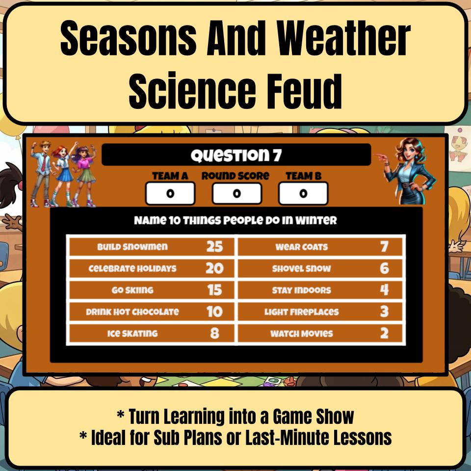 Seasons And Weather Science Feud Review CF0053