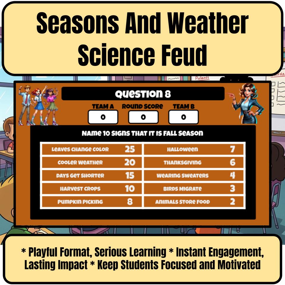 Seasons And Weather Science Feud Review CF0053