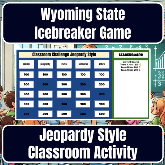 State of Wyoming Jeopardy Game I0053