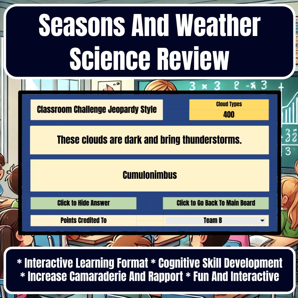 Seasons And Weather Jeopardy Science Review I0053