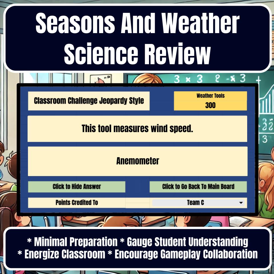 Seasons And Weather Jeopardy Science Review I0053
