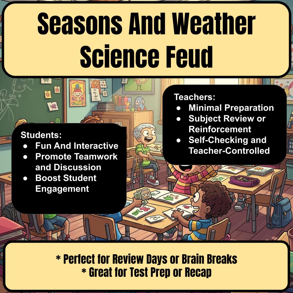 Seasons And Weather Science Feud Review CF0053