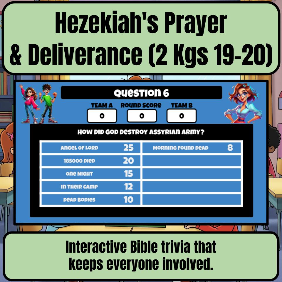 Hezekiah’s Prayer And Deliverance (2 Kings 19-20) Feud Review BF0054
