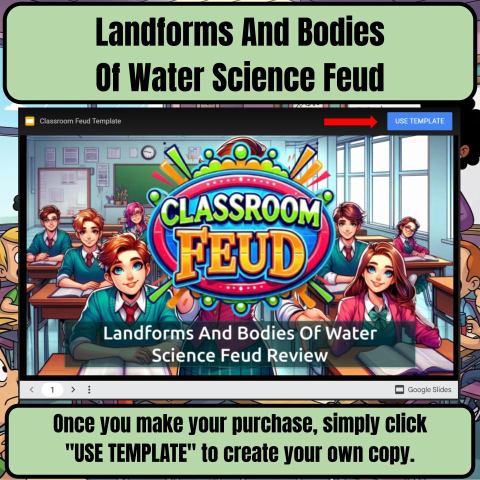 Landforms And Bodies Of Water Science Feud Review CF0054
