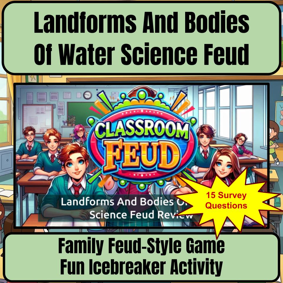 Landforms And Bodies Of Water Science Feud Review CF0054
