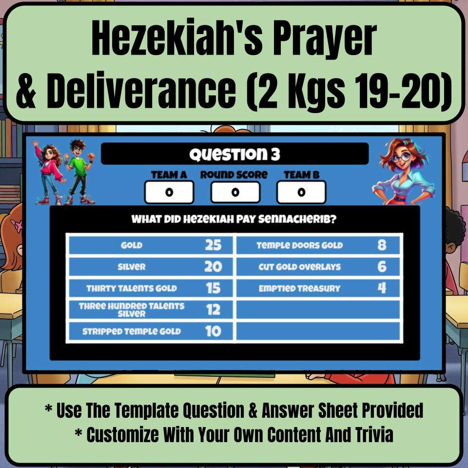 Hezekiah’s Prayer And Deliverance (2 Kings 19-20) Feud Review BF0054