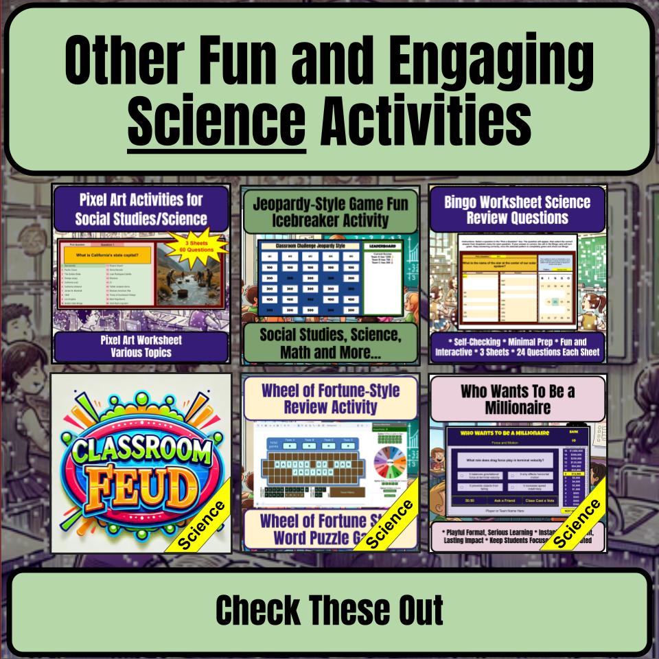 Landforms And Bodies Of Water Science Feud Review CF0054