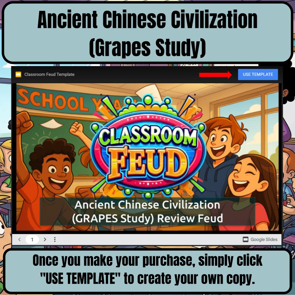 Ancient Chinese Civilization (Grapes Study) Review Feud CF0055