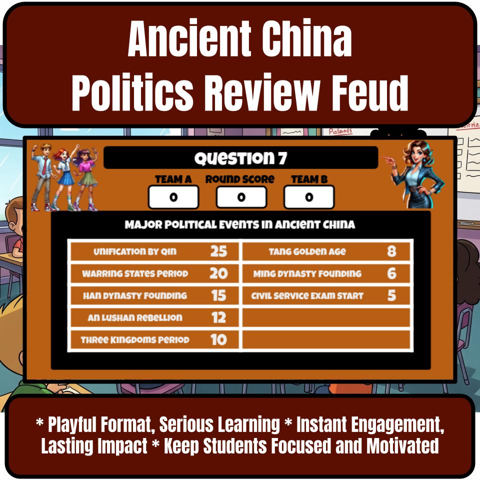 Ancient China Politics Review Feud CF0059