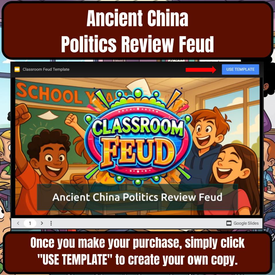 Ancient China Politics Review Feud CF0059